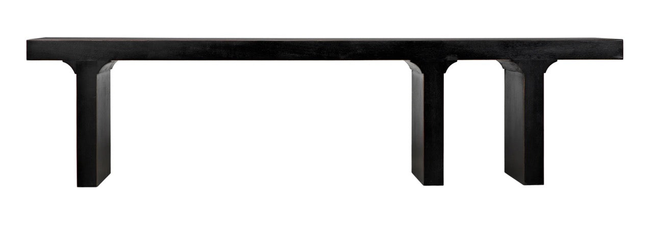 Kir Bench, Hand Rubbed Black