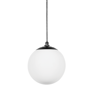 Troy Lighting - GL12MMB-B - One Light Pendant - Rlm Structure - Matte Black