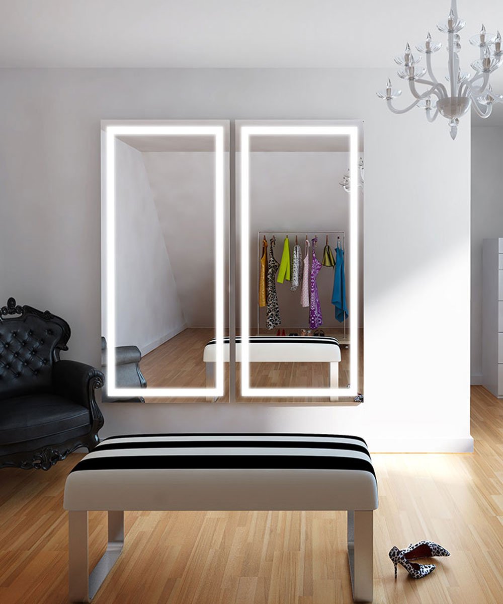 Integrity Wardrobe LED Lighted Mirror with AVA Warm Dim Technology