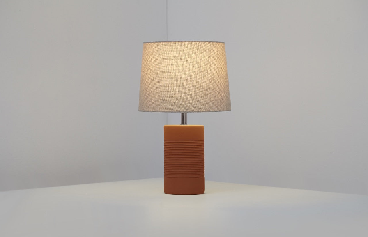 Jatobá Table Lamp - Terracota