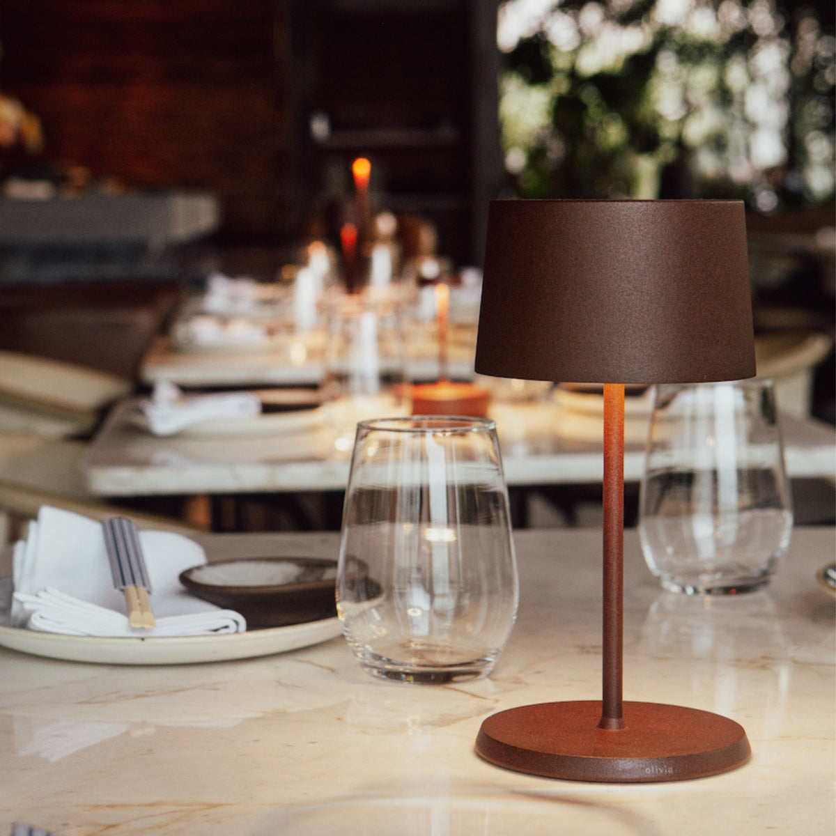 Olivia Pro Mini Cordless Table Lamp