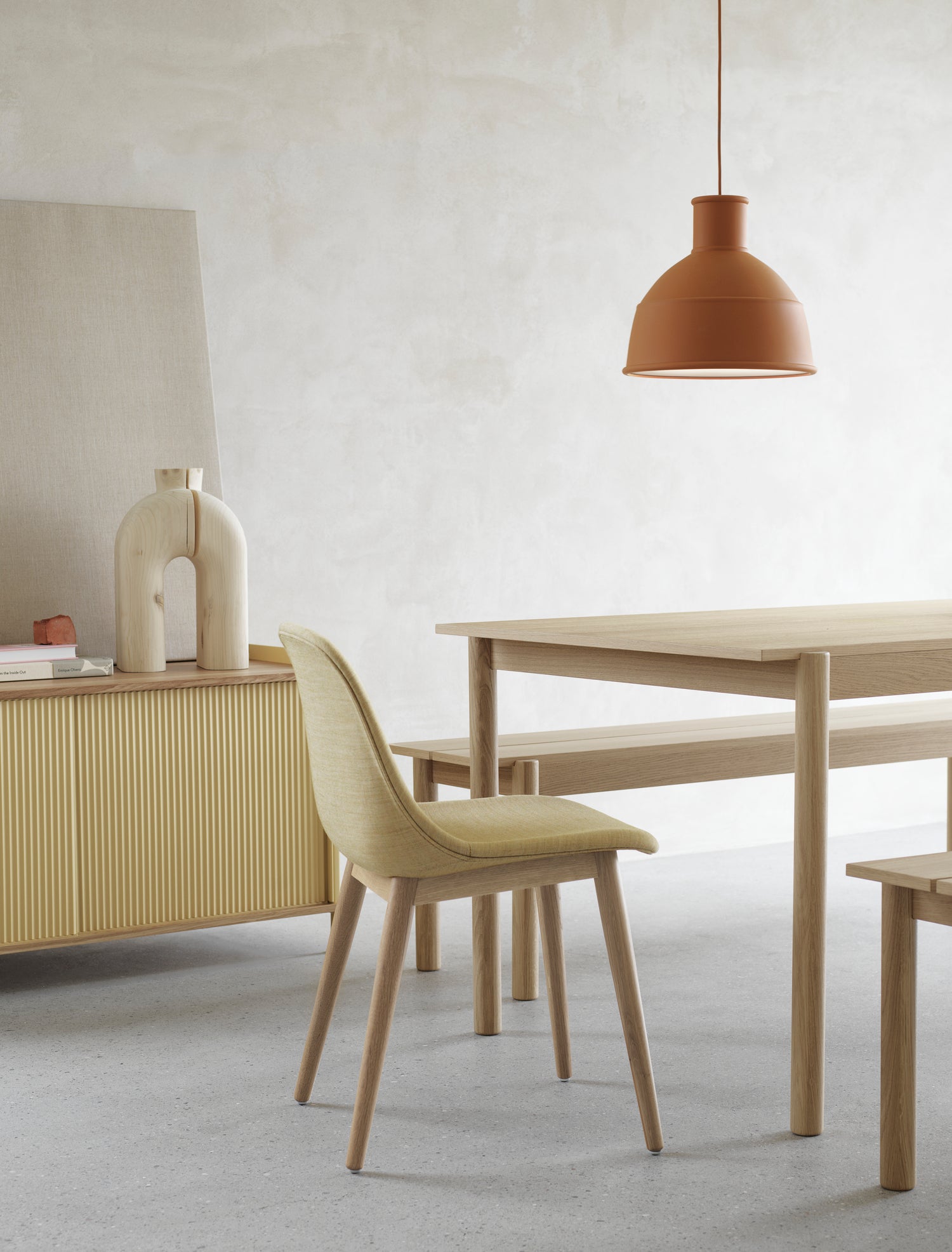 Fiber Side Chair - Wood Base