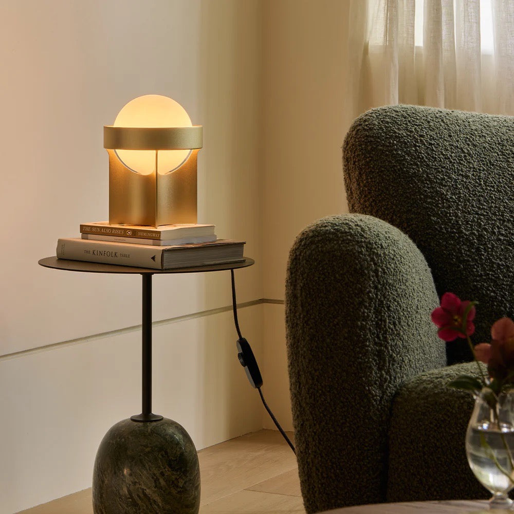 Loop Table Lamp with Sphere IV