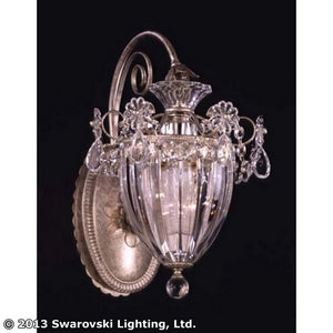 Schonbek - 1240-48 - One Light Wall Sconce - Bagatelle - Antique Silver