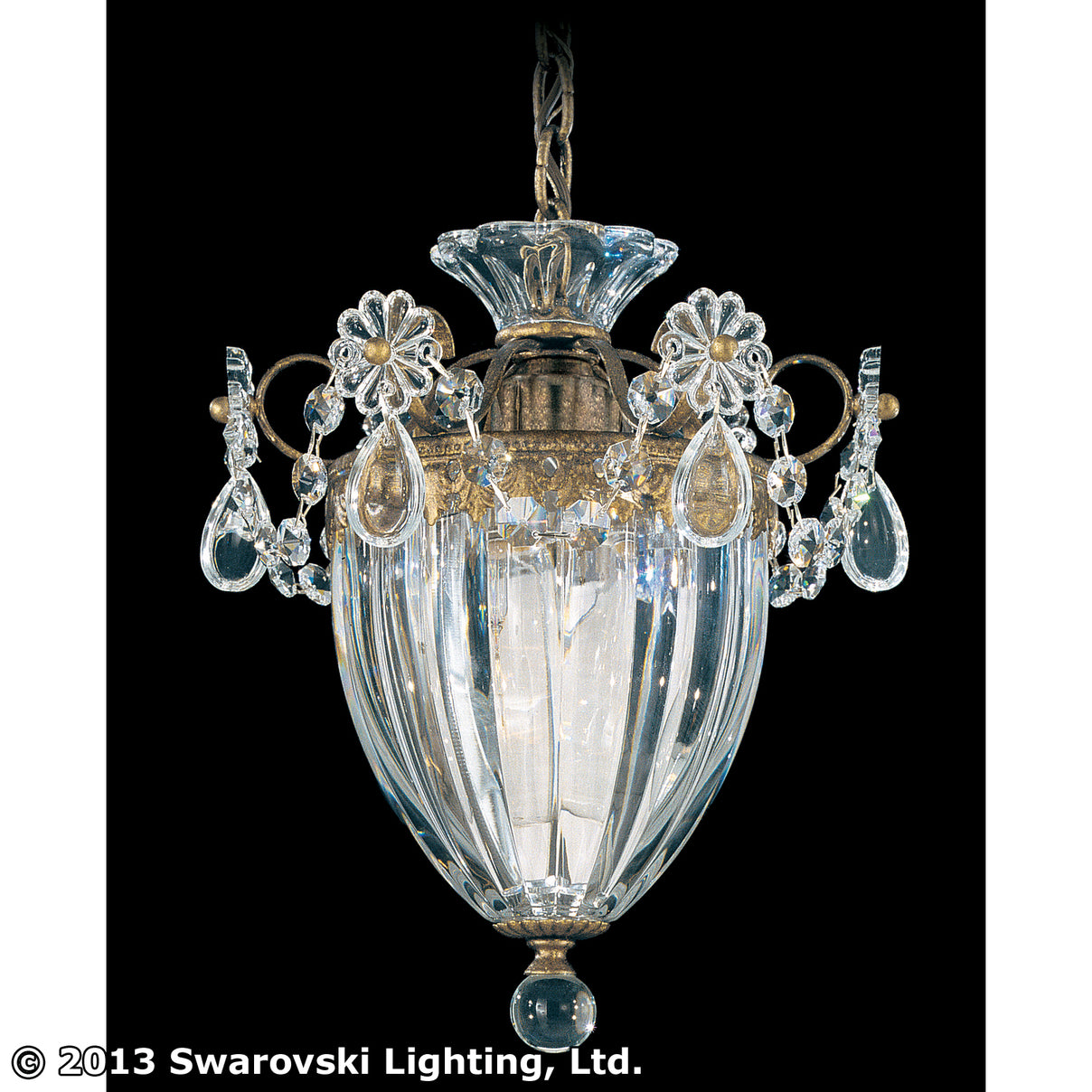 Schonbek - 1241-23 - One Light Mini Pendant - Bagatelle - Etruscan Gold