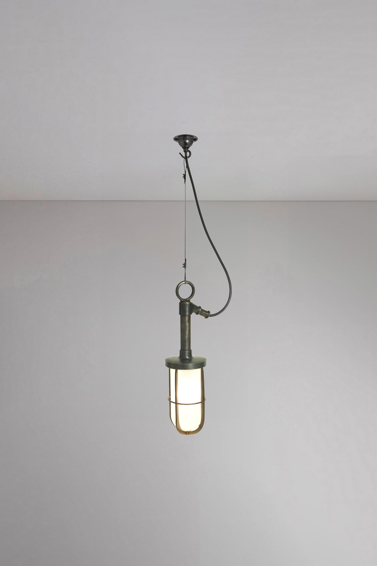 Original BTC Ship's Well Pendant Light