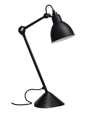 Steel table lamp. Bernard-Albin Gras created the Lampe Gras for industry and design offices. It is remarkable for its ergonomics a