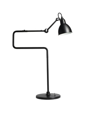 Steel table lamp. Bernard-Albin Gras created the Lampe Gras for industry and design offices. It is remarkable for its ergonomics a