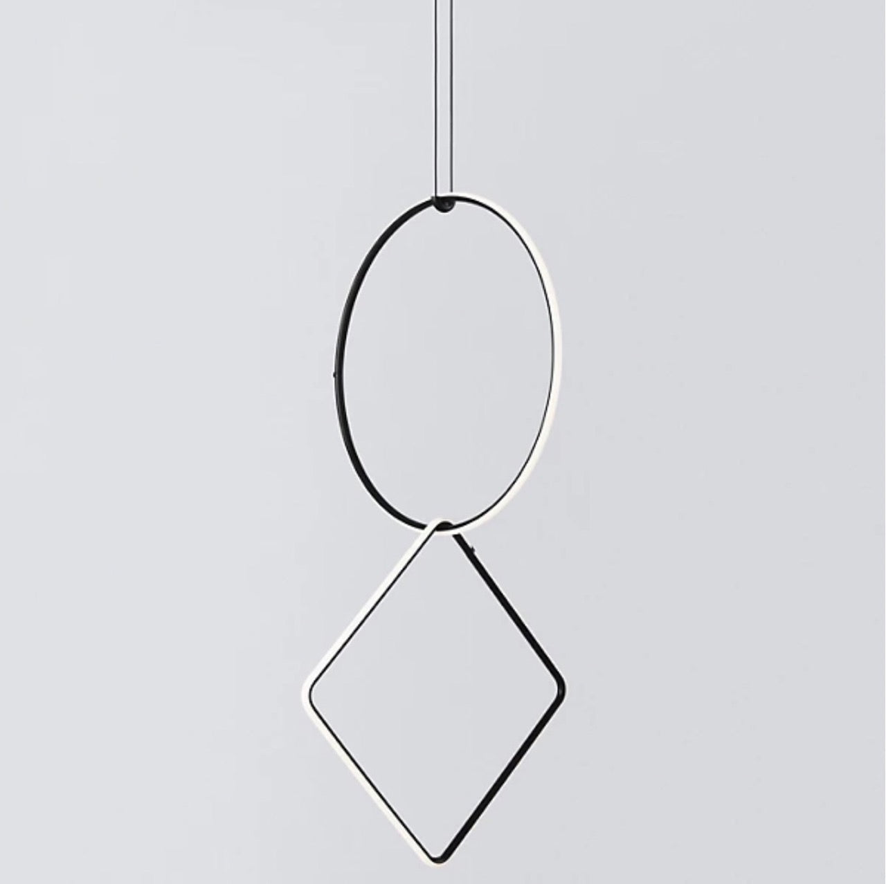 Arrangements Two Element Suspension Lamp