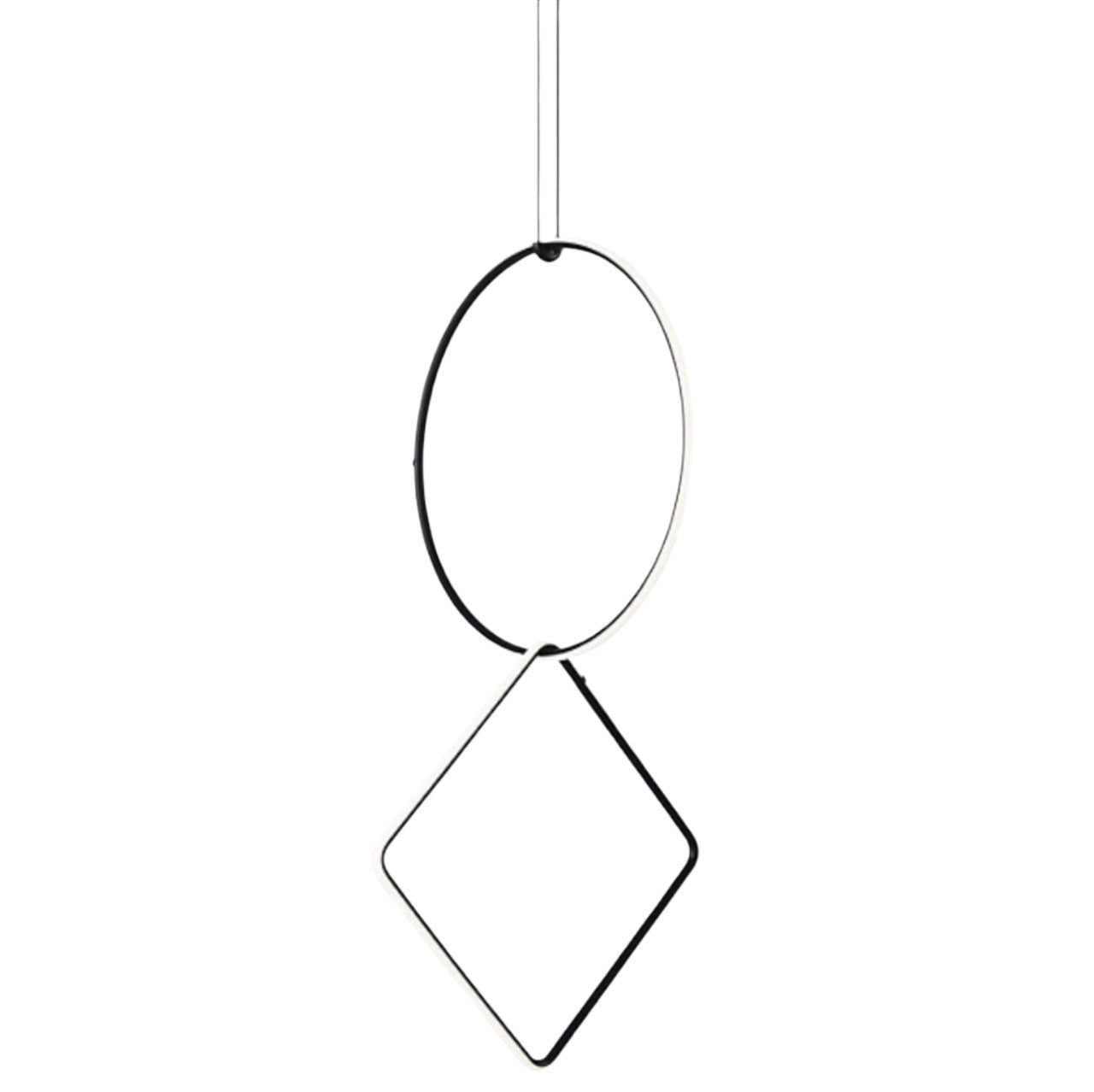 Arrangements Two Element Suspension Lamp