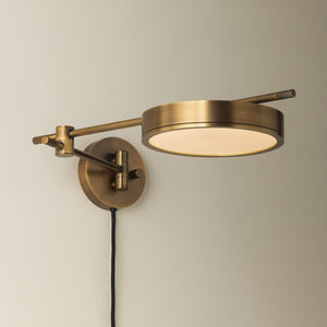 Troy Lighting - PTL1705-PBR - LED Wall Sconce - Thatcher - Patina Brass