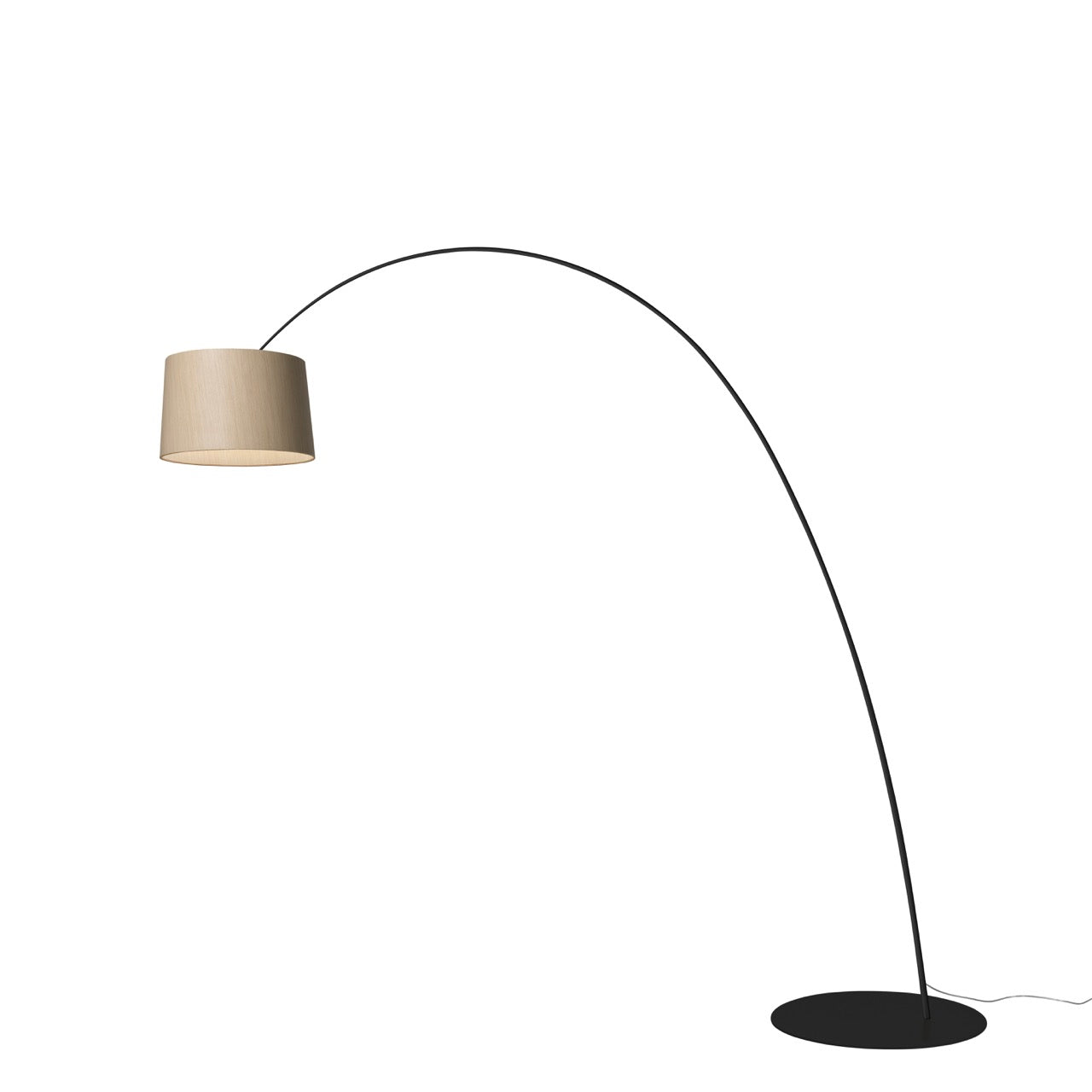 Twiggy Elle Wood Arc Floor Lamp