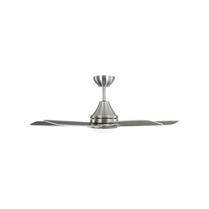Generation Lighting - 5LWDR44BSLGD - 44" Ceiling Fan - Lowden 44 LED - Brushed Steel