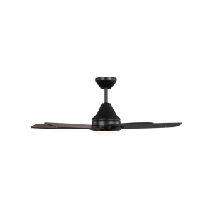 Generation Lighting - 5LWDR44MBKD - 44" Ceiling Fan - Lowden 44 LED - Midnight Black