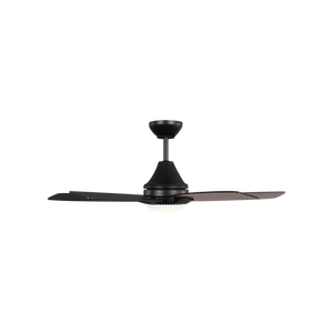 Generation Lighting - 5LWDR44MBKD - 44" Ceiling Fan - Lowden 44 LED - Midnight Black