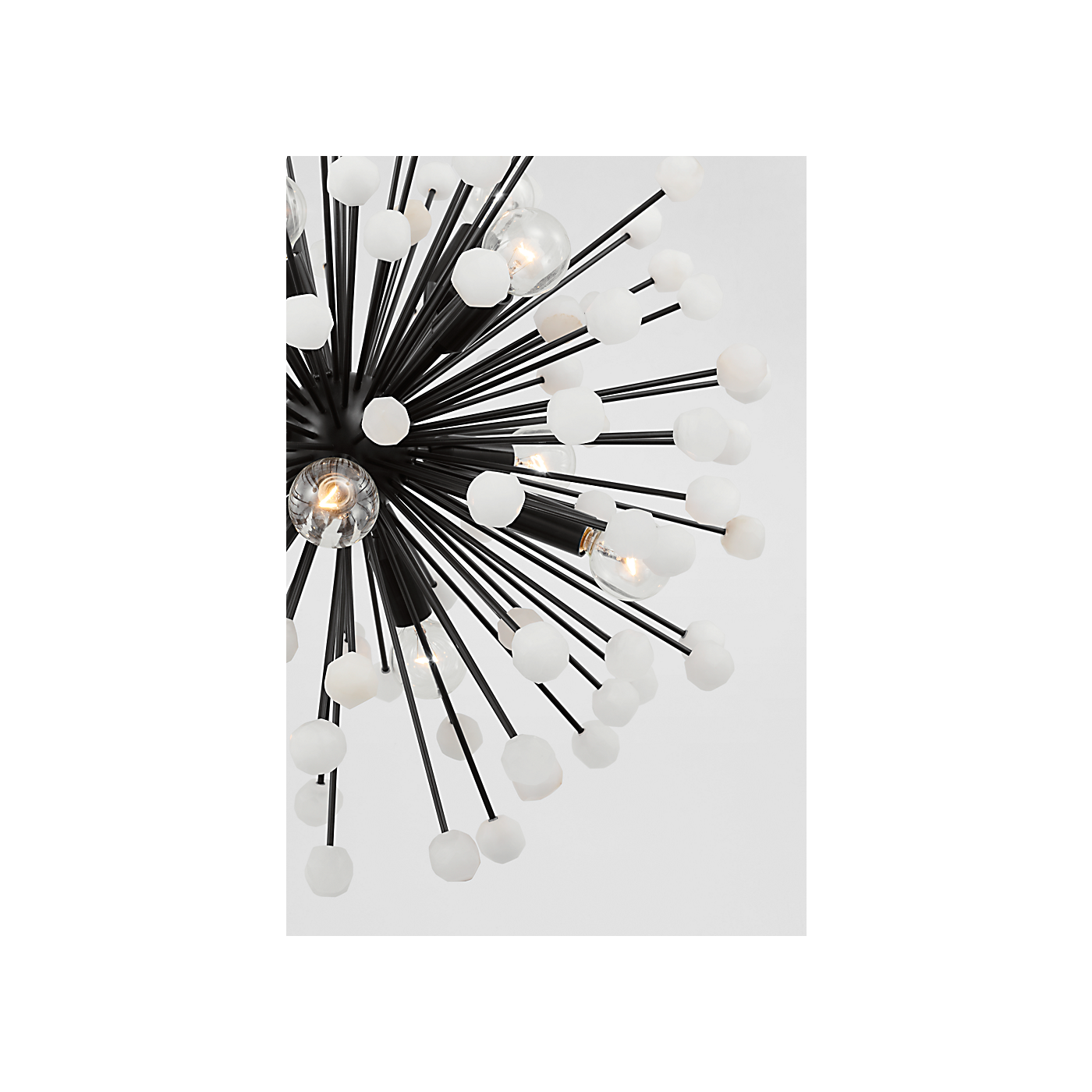 Visual Comfort Signature - SK 5730BZ/ALB - LED Chandelier - Lys - Bronze and Alabaster