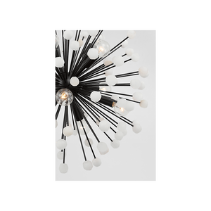 Visual Comfort Signature - SK 5730BZ/ALB - LED Chandelier - Lys - Bronze and Alabaster