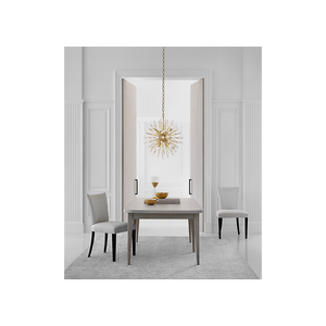 Visual Comfort Signature - SK 5730HAB/ALB - LED Chandelier - Lys - Hand-Rubbed Antique Brass and Alabaster