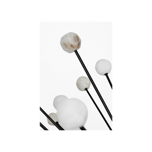 Visual Comfort Signature - SK 5731BZ/ALB - LED Chandelier - Lys - Bronze and Alabaster
