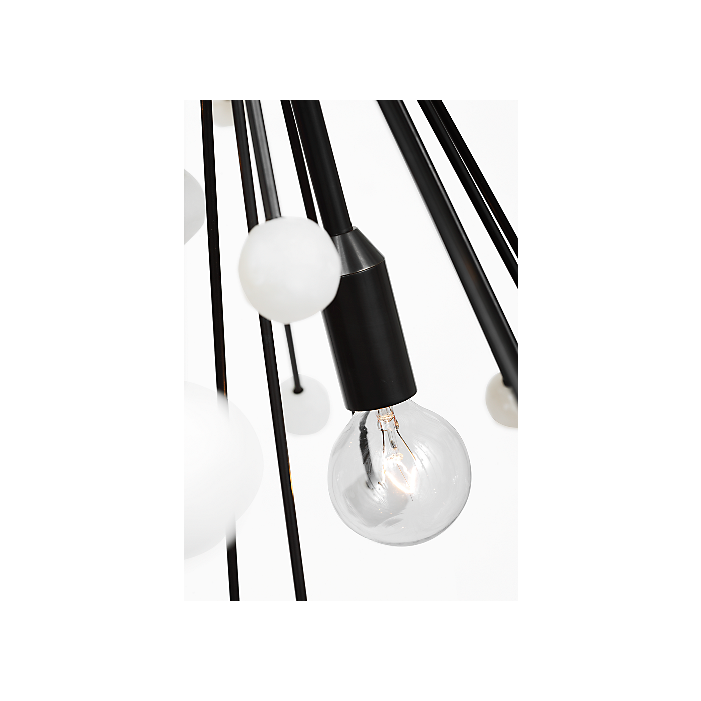 Visual Comfort Signature - SK 5731BZ/ALB - LED Chandelier - Lys - Bronze and Alabaster