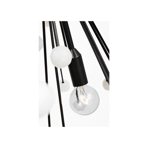 Visual Comfort Signature - SK 5731BZ/ALB - LED Chandelier - Lys - Bronze and Alabaster