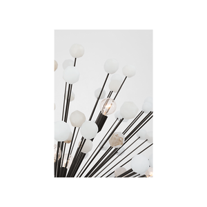 Visual Comfort Signature - SK 5732BZ/ALB - LED Chandelier - Lys - Bronze and Alabaster