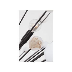 Visual Comfort Signature - SK 5732BZ/ALB - LED Chandelier - Lys - Bronze and Alabaster
