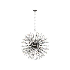 Visual Comfort Signature - SK 5732BZ/ALB - LED Chandelier - Lys - Bronze and Alabaster