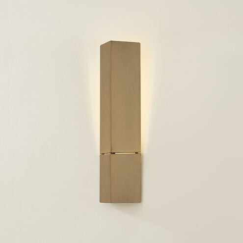 LED Wall Sconce
in Patina Brass from the Lehi collection