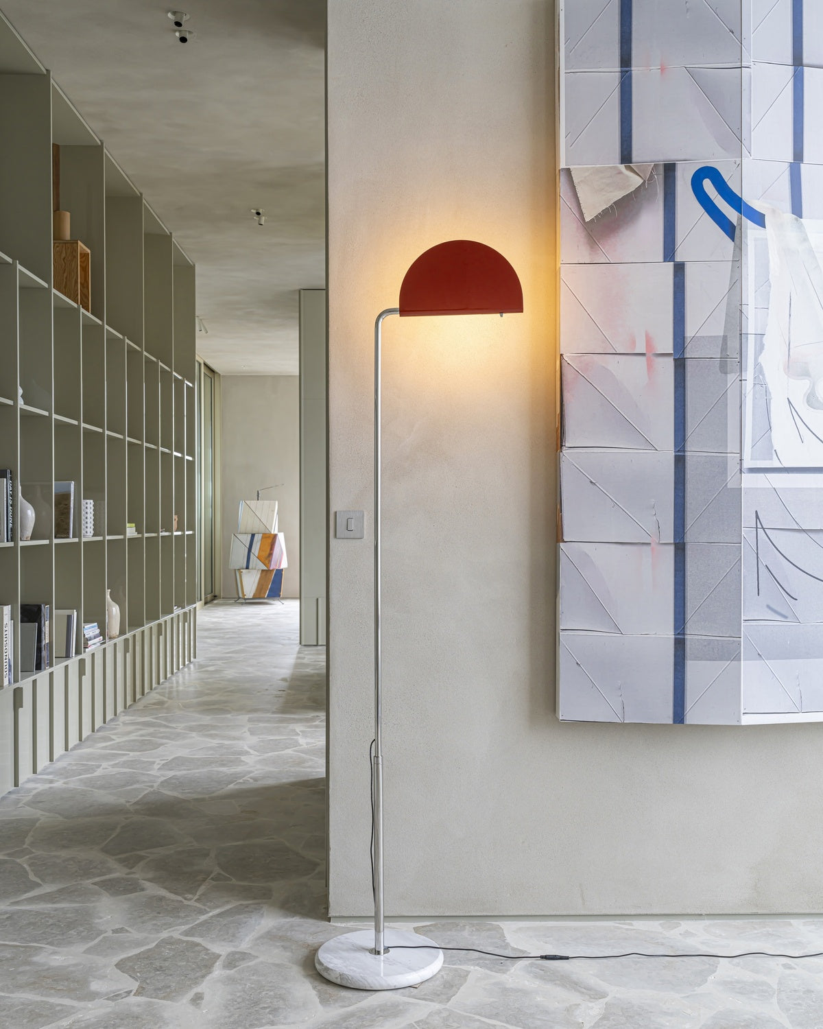 Mezzaluna Floor Lamp