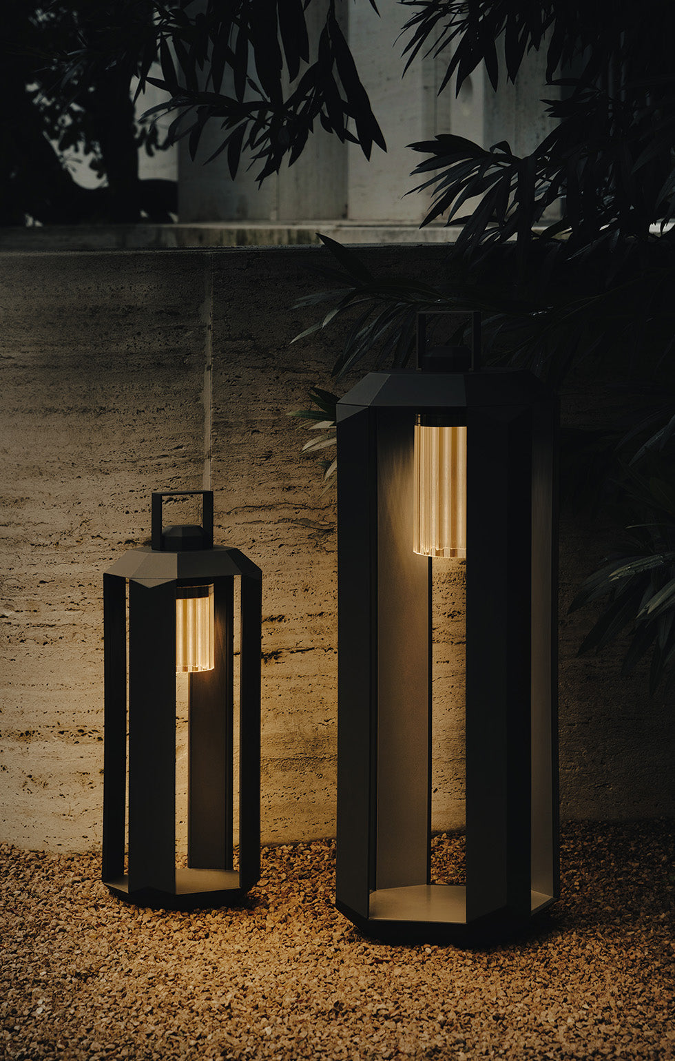 Cube Outdoor Floor Lamp