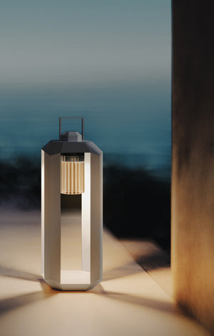 Cube Outdoor Floor Lamp