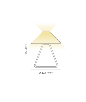 Hat Table Lamp