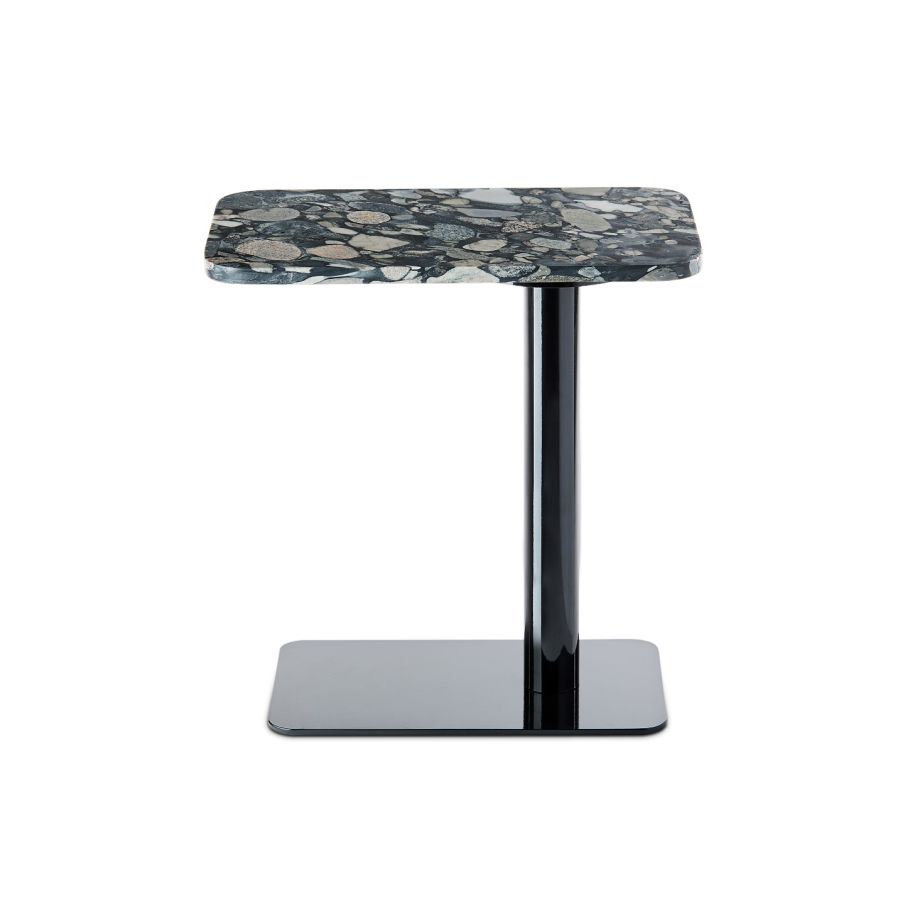 Stone Table Rectangle Pebble