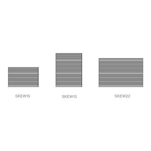 Skew Wall Sconce - line drawing
