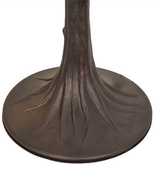 Meyda Tiffany - 10566 - One Light Table Base - Tree Base - Mahogany Bronze