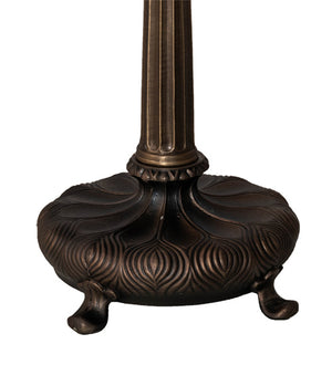 Meyda Tiffany - 10661 - One Light Table Base - Onion - Mahogany Bronze