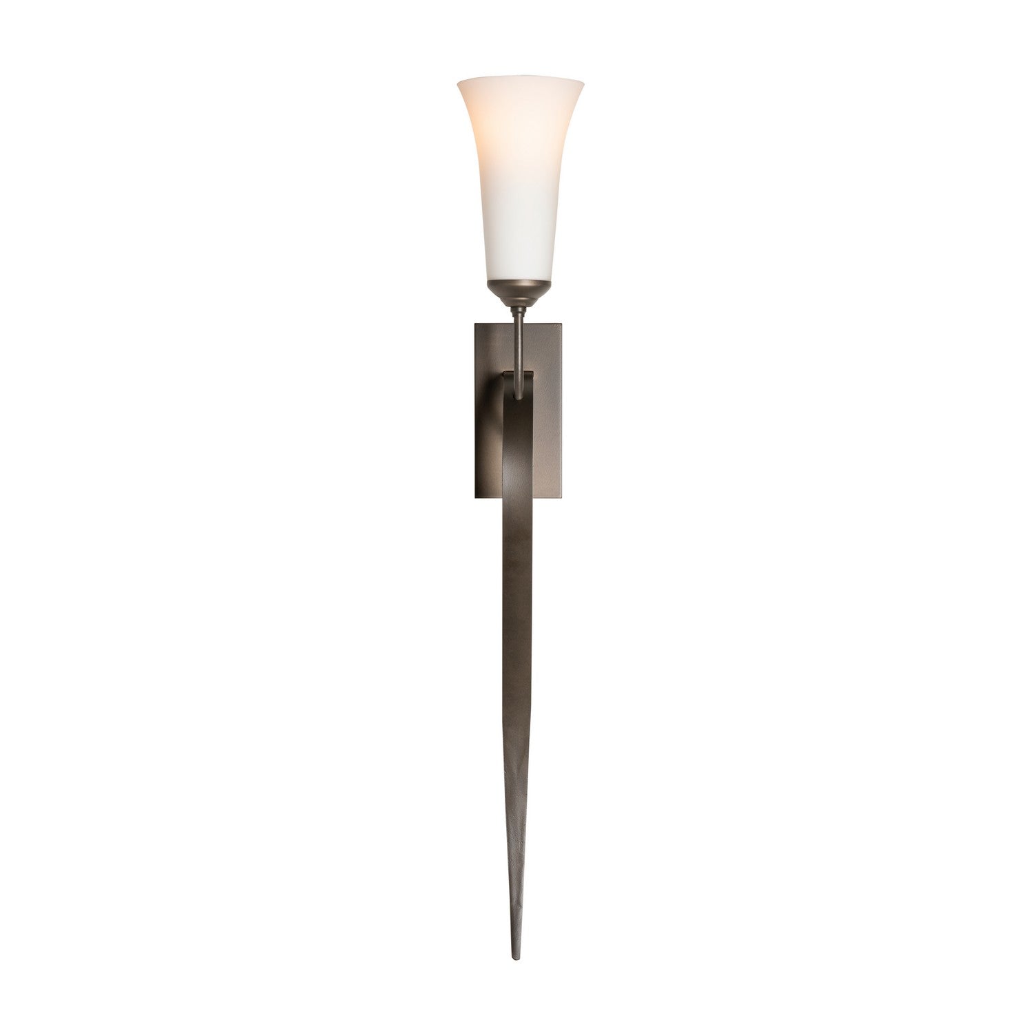 Hubbardton Forge - 204526-SKT-07-GG0068 - One Light Wall Sconce - Sweeping Taper - Dark Smoke