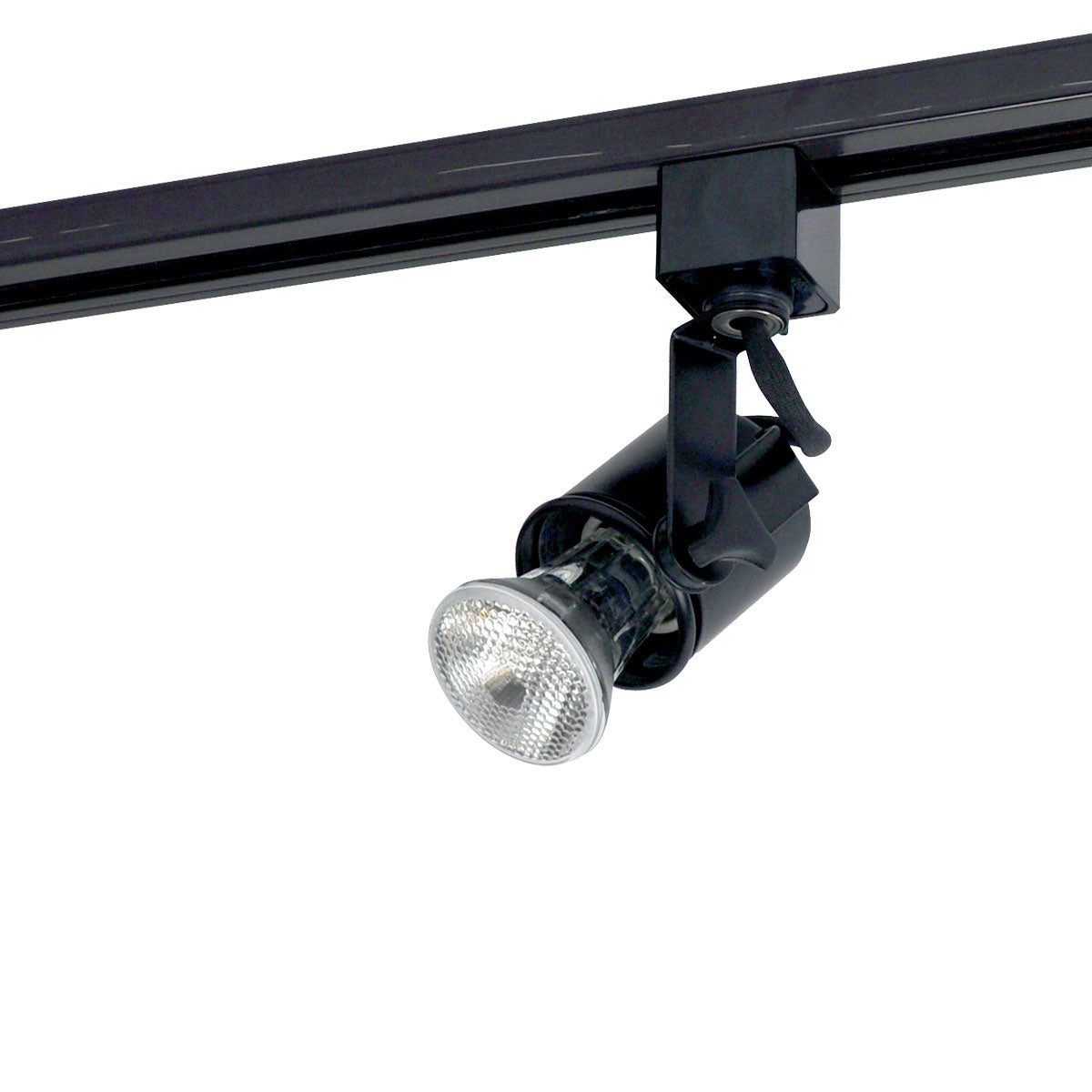 Nora Lighting - NTH-138B - Truly Univ Par Track Head Blac - Track Inc Line Voltage - Black