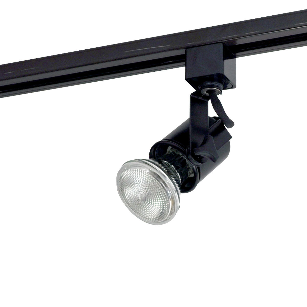 Nora Lighting - NTH-138B - Truly Univ Par Track Head Blac - Track Inc Line Voltage - Black