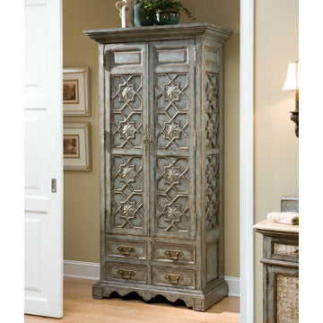 Ambella Home - 06689-820-005 - Cabinet - Medallion - Antique White