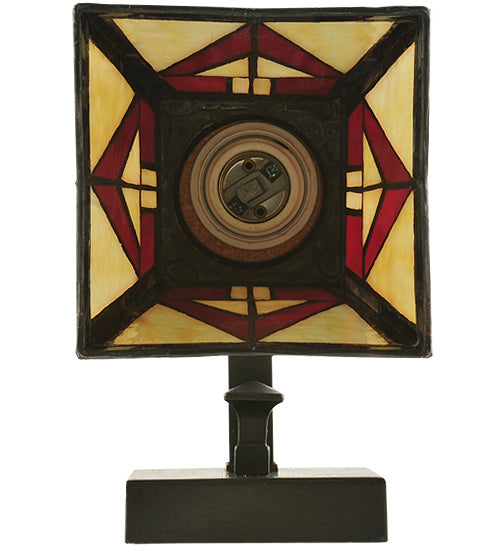 Meyda Tiffany - 122654 - One Light Wall Sconce - Otero - Craftsman Brown