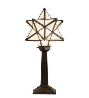 Meyda Tiffany - 18473 - One Light Accent Lamp - Moravian Star - White