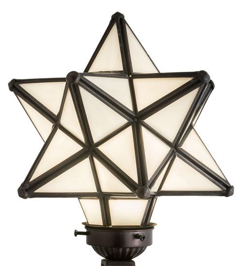 Meyda Tiffany - 18473 - One Light Accent Lamp - Moravian Star - White