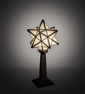 Meyda Tiffany - 18473 - One Light Accent Lamp - Moravian Star - White