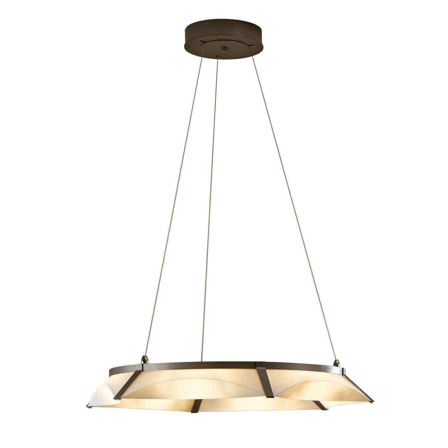 Hubbardton Forge - 138650-LED-STND-07-SH1974 - LED Pendant - Bento - Dark Smoke