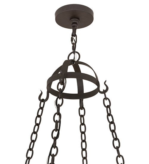 Meyda Tiffany - 160337 - Eight Light Chandelier - Majella - Oil Rubbed Bronze