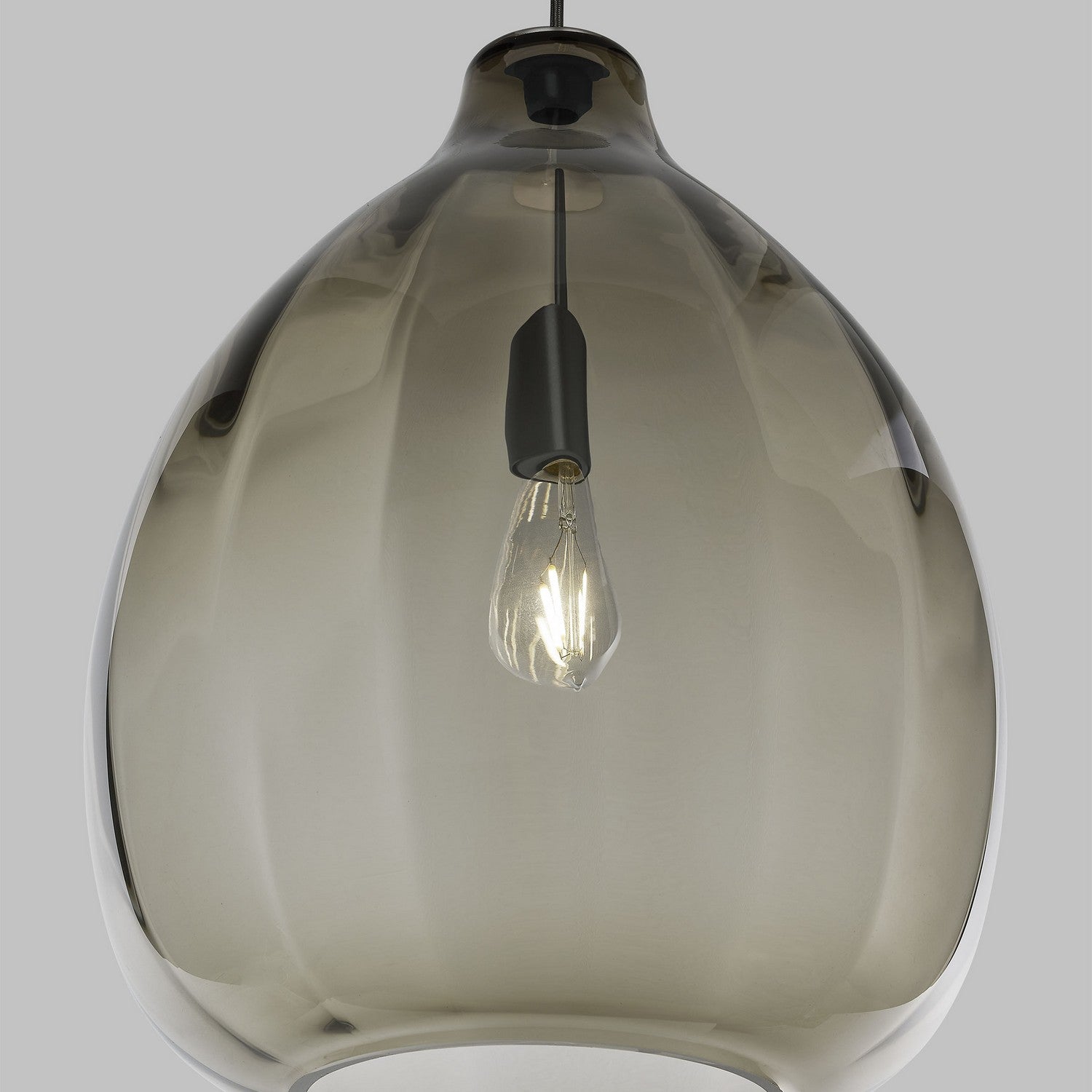 Visual Comfort Modern - 700TDHARPKB - One Light Pendant - Harper - Black