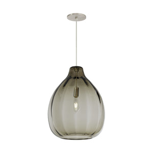 Visual Comfort Modern - 700TDHARPKS - One Light Pendant - Harper - Satin Nickel