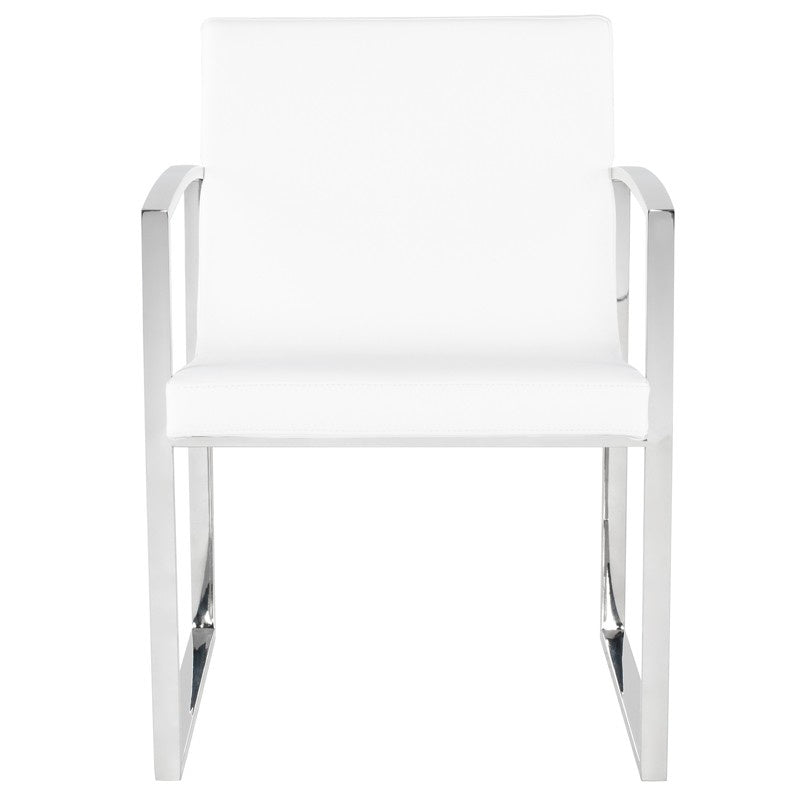 Nuevo - HGTB381 - Dining Chair - Clara - White